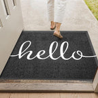 EARTHALL Funny Hello Mats Outside/Inside 48"x32", Front Door Mat Outdoor - Image 5