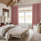 Guken 100% Blackout Curtains 102 Inch Length 2 Panels Set - Image 8