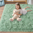 Pionblank Fluffy Large Rug for Living Room 6x9 Feet, Modern Soft Shag Area Rug - Image 9