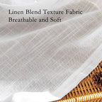 MYSKY HOME Floor to Ceiling Curtains 120 Inches White Sheer Window Drapes 2 - Image 5