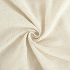 BGment Short Beige Linen Semi Sheer Curtains 30 Inch Length - Image 7