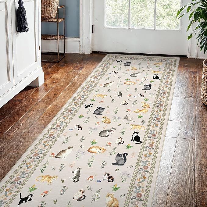2x5 Washable Kitchen Runner Rug - Image 8
