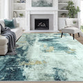 8x10 Area Rugs for Living Room Rug Washable: Abstract Large Rug for Dining Room by Aelenmu