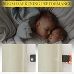 NICETOWN Room Darkening Living Room Curtains 96 inches Long, Pinch Pleated - Image 5