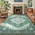 Rugflix 8x10 Area Rugs for Living Room, Machine Washable Rug Non Slip Stain by RugflixAreaRugs