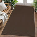 KOZYFLY Washable Area Rug 4x6 ft Non Slip Rubber Backed Living Room Rugs by KOZYFLY