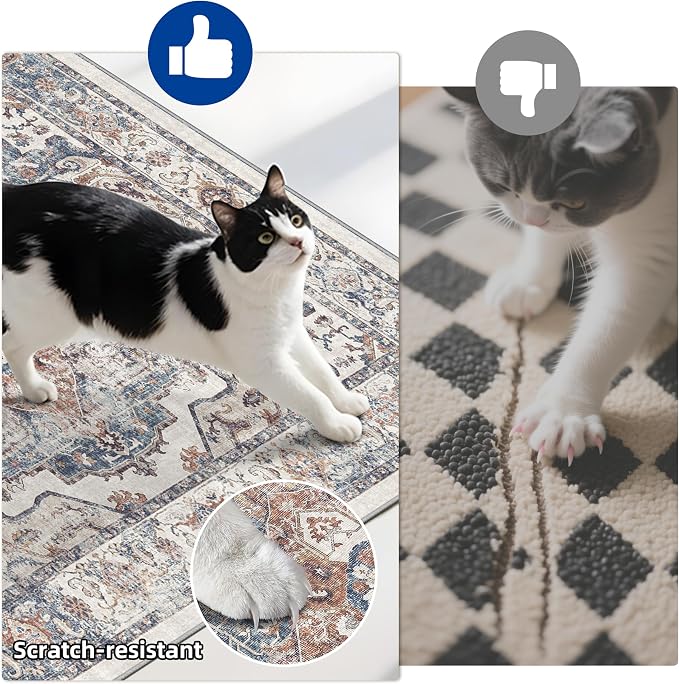 2-Piece Kitchen Runner Rug Set: Washable Non-Slip Floor Mats - Image 7