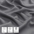 OWENIE Bob 1 PCS Dark Grey Valances - Image 4