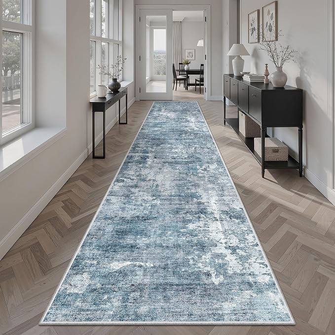 Runner Rug 2x12 Washable Non-Slip Hallway Runner Rugs by Soalmost