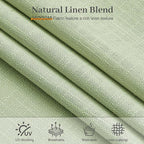 Sage Green Pinch Pleated Curtains 96 Inches Long - Image 8