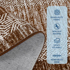 GarveeHome Extra Large Area Rug 10x13 Modern Geometric Rug - Image 3