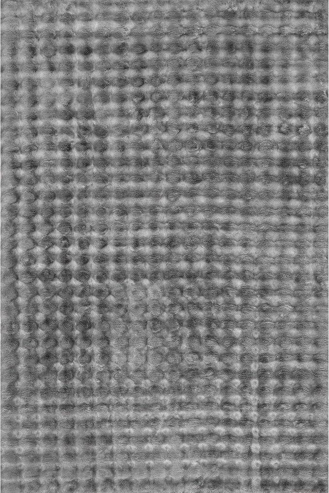 nuLOOM 7'6' x 9'6' Cozy Plush Area Rug, Machine Washable, Soft Fluffy Shag - Image 5