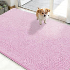 OLANLY Dog Door Mat for Muddy Paws 50x30, Absorbs Moisture and Dirt, Absorbent by OLANLY
