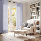 Nanspring Lavender Purple Linen Curtains 84 Inch Length 2 Panels Set - Image 6