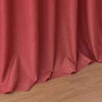 Christmas Red Linen Curtains 90 Inches Long - Image 9