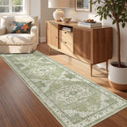 Kitchen Runner Rug Non Slip Washable 2.5x8, Soft Low Pile Entryway Rug Runners - Image 4