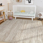 Nakagishi 8X10 Area Rugs Living Room: Washable Large Vintage Rug Neutral - Image 8