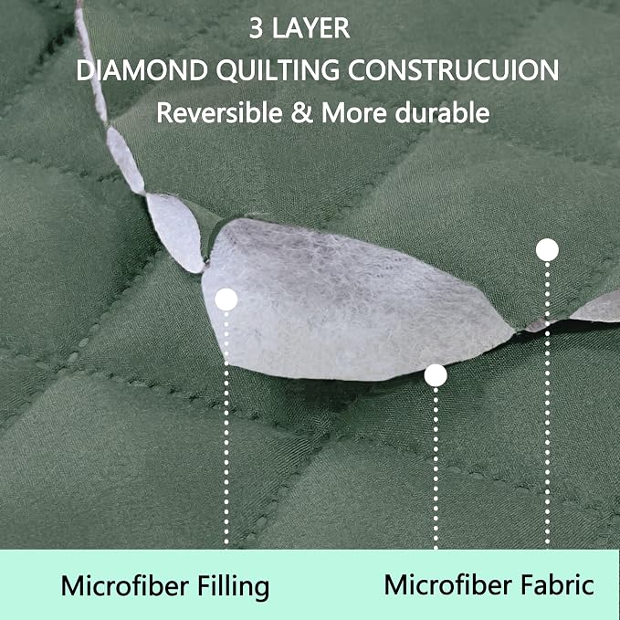 Reversible Sofa Covers Couch Cover Furniture Protector - Image 3