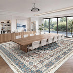 zesthome 10x14 Area Rugs, Stain Resistant Washable Rug, Ultra-Thin Rugs - Image 9