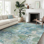 Area Rugs 6x9 for Living Room Bedroom, Modern Abstract Machine Washable Rug - Image 3