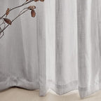MYSKY HOME Grey Curtains 84 Inch Length, Living Room Curtains & Drapes Boho - Image 6