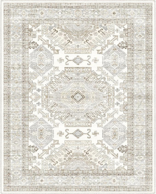 Area Rugs 8x10 for Living Room, Washable Boho 8x10 Area Rugs for Bedroom by PhonzenuoCarpet