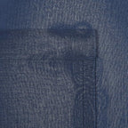 DWCN Navy Blue Sheer Curtains Semi Transparent Voile Rod Pocket Curtains - Image 6