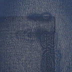 DWCN Navy Blue Sheer Curtains Semi Transparent Voile Rod Pocket Curtains - Image 6