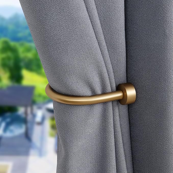 Premium Curtain Holdback, Quality Metal Decorative Curtain Holdbacks - Image 2