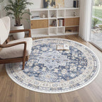 zesthome Washable Round Area Rugs by Zesthome