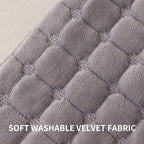 Velvet Throw Pillow Covers 12×20 Inch Decorative Pillows Cover Neutral Soft - Image 4