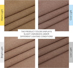 NICETOWN Gold Brown Linen Curtains - Image 9