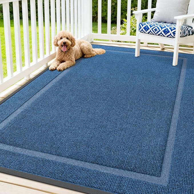 OLANLY Front Door Mat Indoor Outdoor Entrance, Waterproof All-Season, by OLANLY