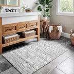 2x3 Washable Entryway Area Rug: Moroccan Small Runner Rug - Image 4