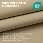 Joydeco Blackout Curtains 90 Inch Length 2 Panels Set, Thermal Insulated Long - Image 2