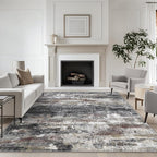BEIMO Area Rugs 6x9 for Living Room Bedroom, Modern Abstract Machine Washable by BEIMO
