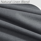 Guken 100% Blackout Curtains 84 Inch Length 2 Panels Set - Image 3