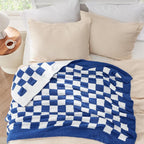 Bedsure Gentlesoft Checkered Twin Blanket - Image 6