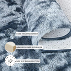 Tepook Fluffy Runner Rugs for Bedroom Aesthetic 2x6 Feet, Shag Soft Bedside Rug - Image 8
