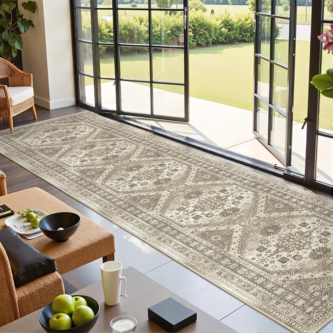 Hallway Runner Rug 2x12, Extra Long Washable Runner Rugs - Image 4