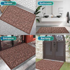 Bulijojo Sturdy Front Entrance Doormats, Durable Heavy Duty Welcome Mat - Image 6
