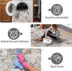 3x12 Washable Hallway Runner Rug: Non Slip Carpet Runners Easy-to-Clean - Image 4