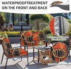 8Pcs Outdoor Cushion Covers, Patio Cushion Covers, Stretch Elastic Slipcovers - Image 4