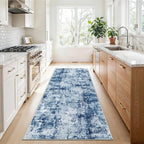 3x6 Washable Entryway Runner Rug: Non Slip Wide Hallway Runners Easy-to-Clean - Image 3