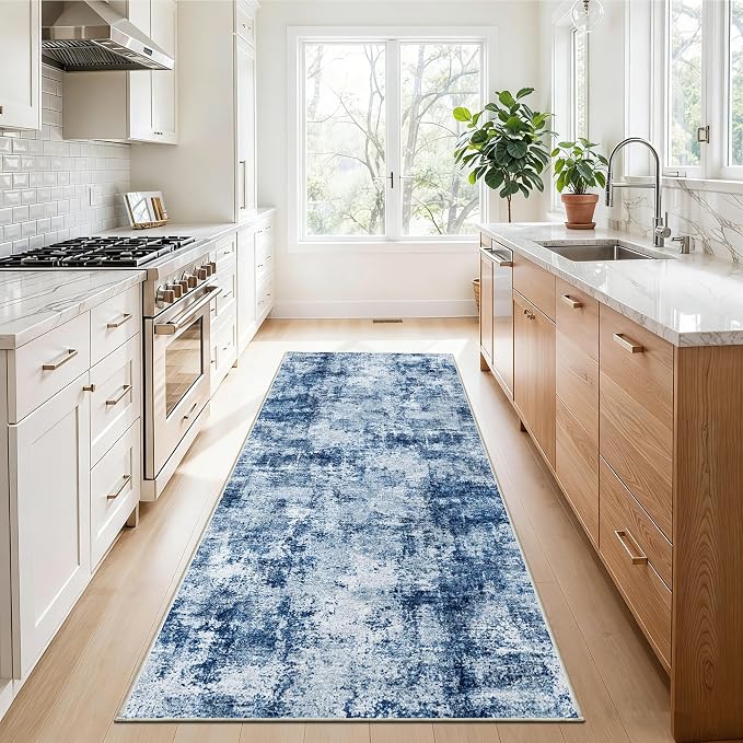 2x5 Washable Runner Rug for Hallway: Non Slip Entryway Runners Rugs - Image 2