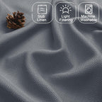 Chyhomenyc Dark Grey Short Curtain Valance - Image 5