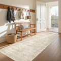 3x6 Runner Rug Non Slip, Thin Entryway Washable Rug by Restydon