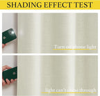 NICETOWN 30 Inch Length Curtain Valances, 2 Panels Blackout Thermal Insulating - Image 2