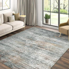 Area Rugs 8x10 for Living Room Bedroom, Modern Abstract Machine Washable Rug - Image 2