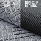 OLANLY Front Door Mat Outside Entrance 29.5x17, Heavy Duty Sturdy Natural - Image 4
